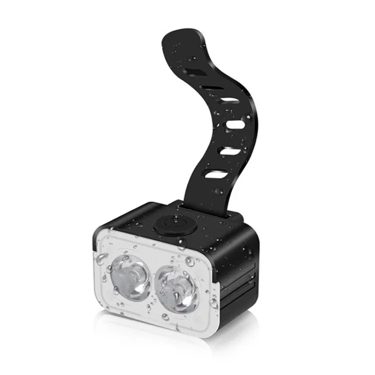 Bicycle Light USB Charging Outdoor LED Riding Lamp Set, Style: Front Light