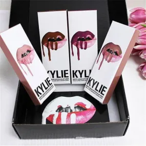 [big sale] New Lip Gloss Lipstick Lip Gloss Kylie lip Kit Eyeliner lip gloss liquid lipstick matte 8 colors kylie jenner