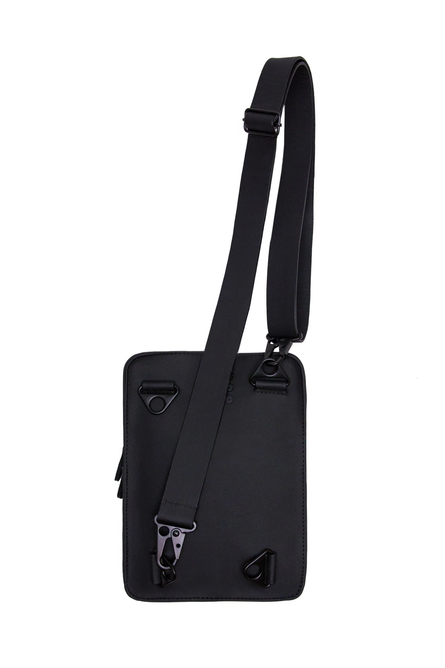 Black Vertical Adjustable Box Bag