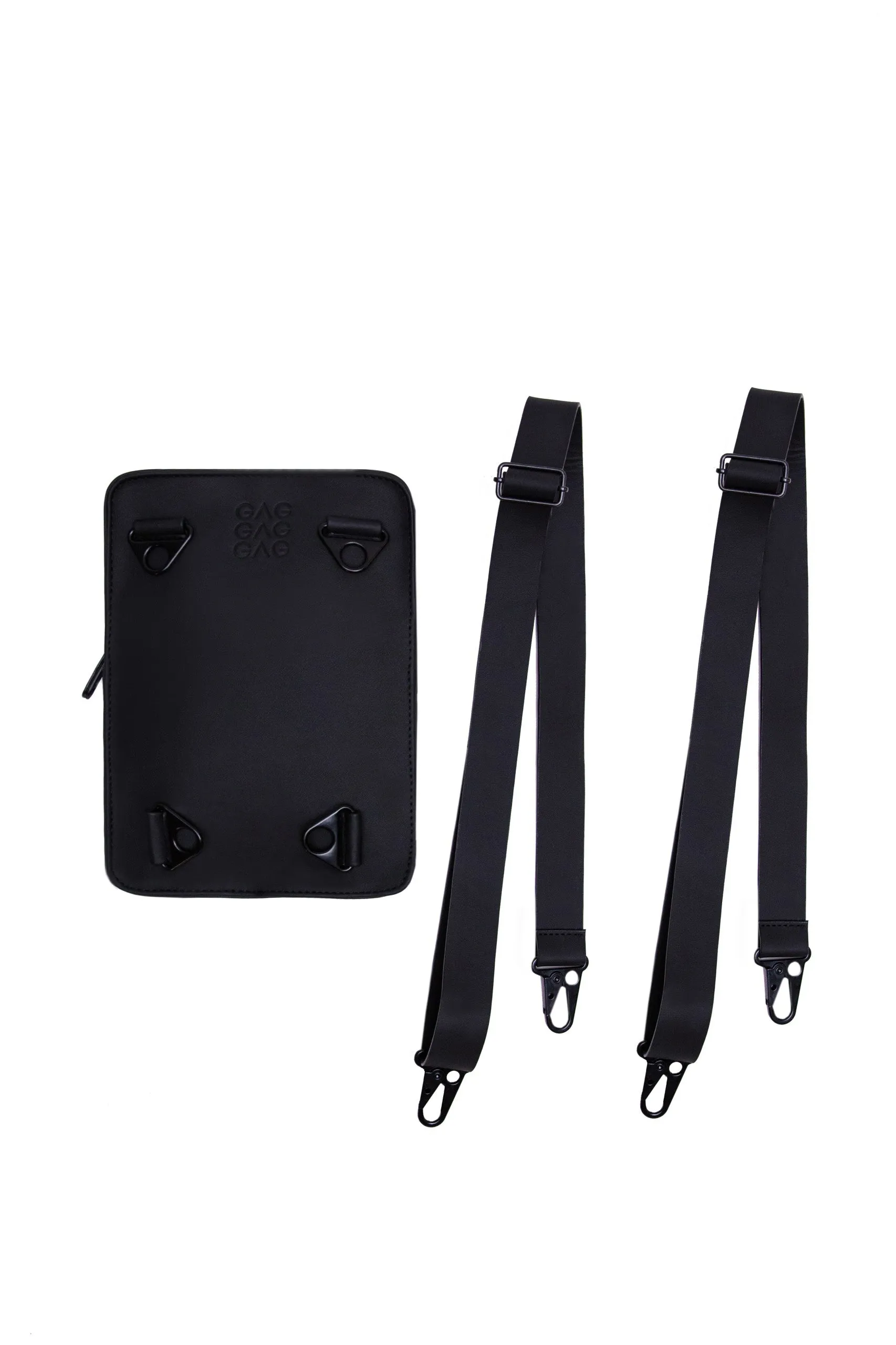 Black Vertical Adjustable Box Bag