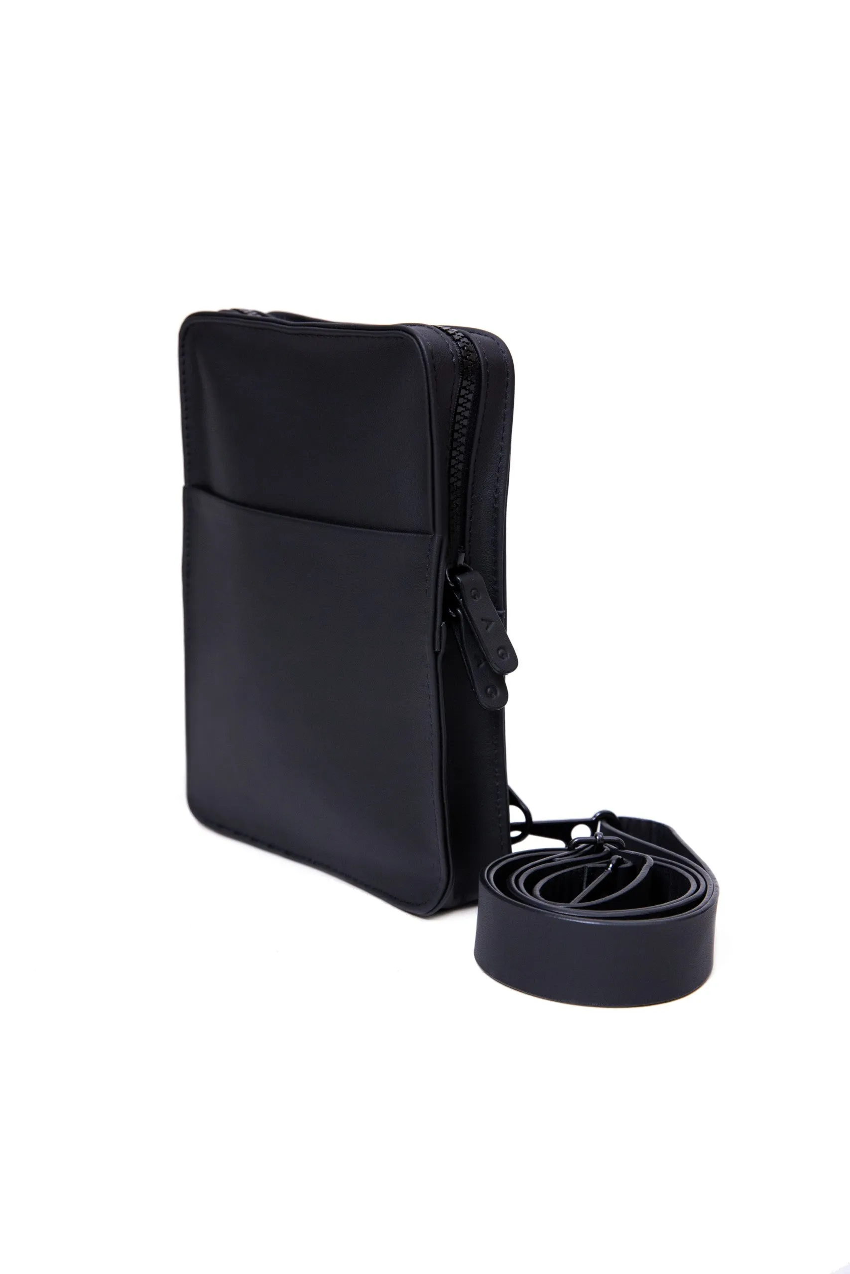 Black Vertical Adjustable Box Bag