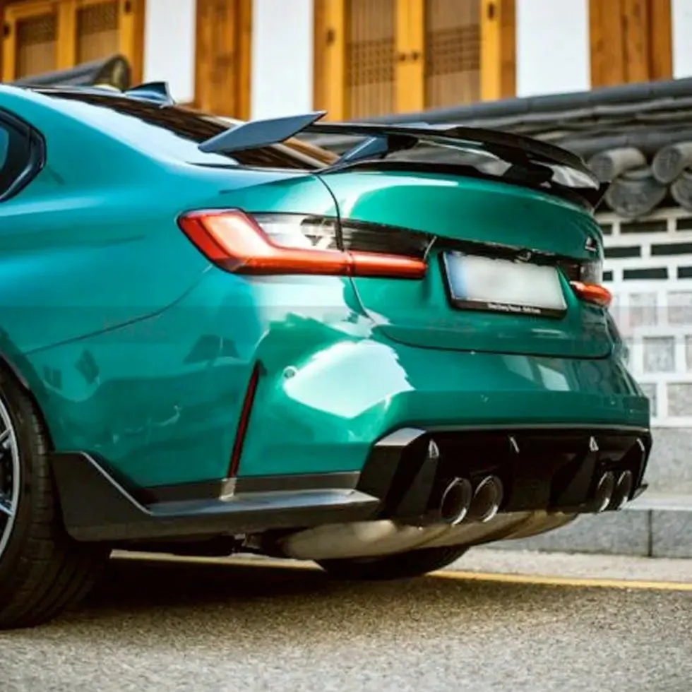 BM G80 / G82 (M3/M4) Gloss Black M-Performance Competition Style Rear Wing