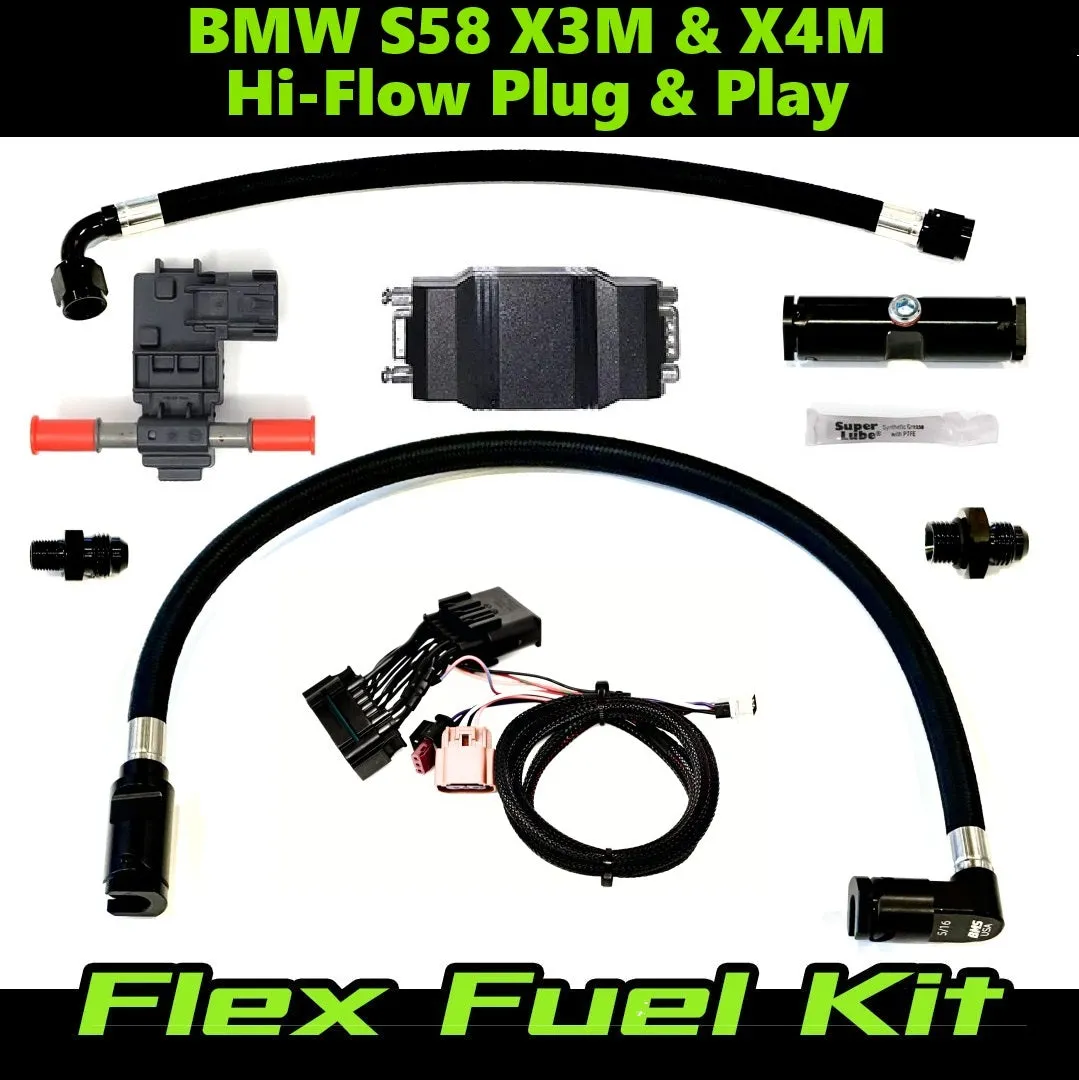 BMW Hi-Flow CANbus Flex Fuel Kit for S58 M2, M3, M4, X3M, & X4M