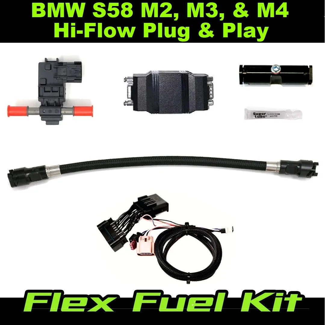 BMW Hi-Flow CANbus Flex Fuel Kit for S58 M2, M3, M4, X3M, & X4M