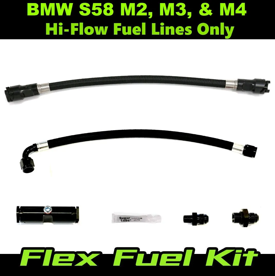 BMW Hi-Flow CANbus Flex Fuel Kit for S58 M2, M3, M4, X3M, & X4M