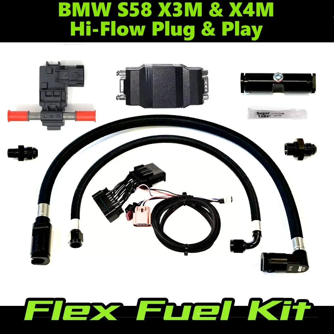 BMW Hi-Flow CANbus Flex Fuel Kit for S58 M2, M3, M4, X3M, & X4M