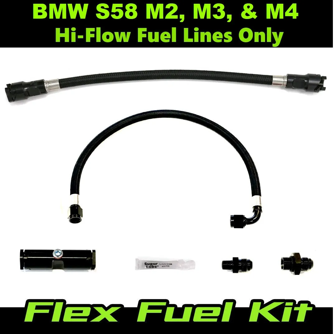 BMW Hi-Flow CANbus Flex Fuel Kit for S58 M2, M3, M4, X3M, & X4M