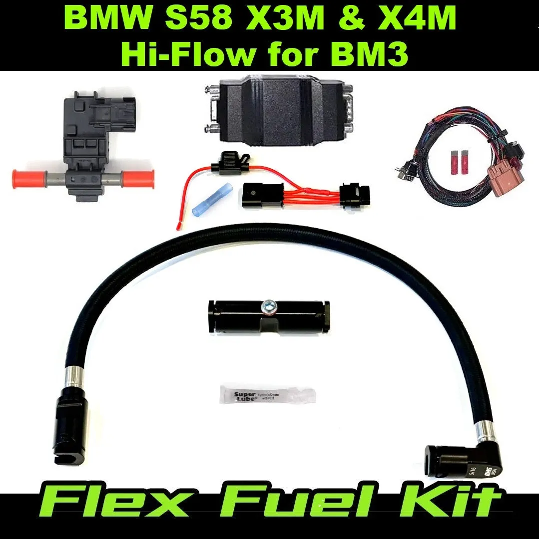 BMW Hi-Flow CANbus Flex Fuel Kit for S58 M2, M3, M4, X3M, & X4M