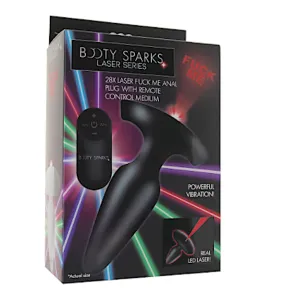 Booty Sparks ''Fuck Me'' Butt Plug Vibe -Medium
