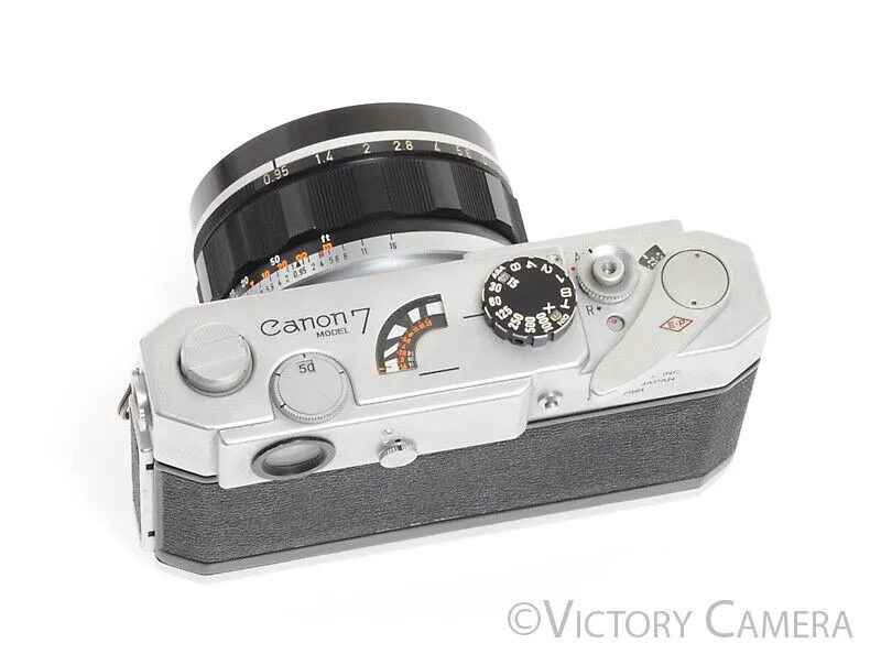 Canon 50mm f0.95 Dream Lens on 7 Camera Body -Clear Glass-