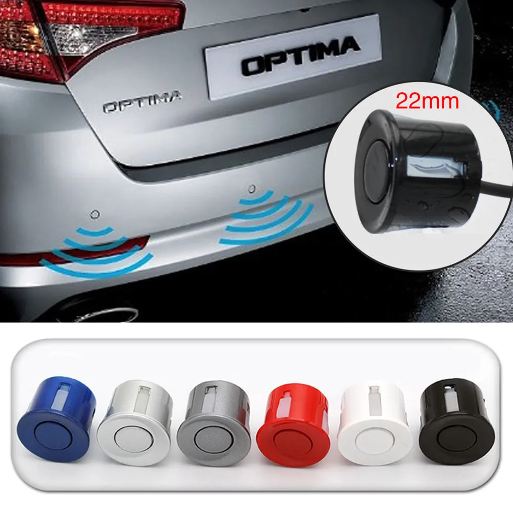 Car Parking Sensor 4 Sensors Probe 22mm with Buzzer Reversing
