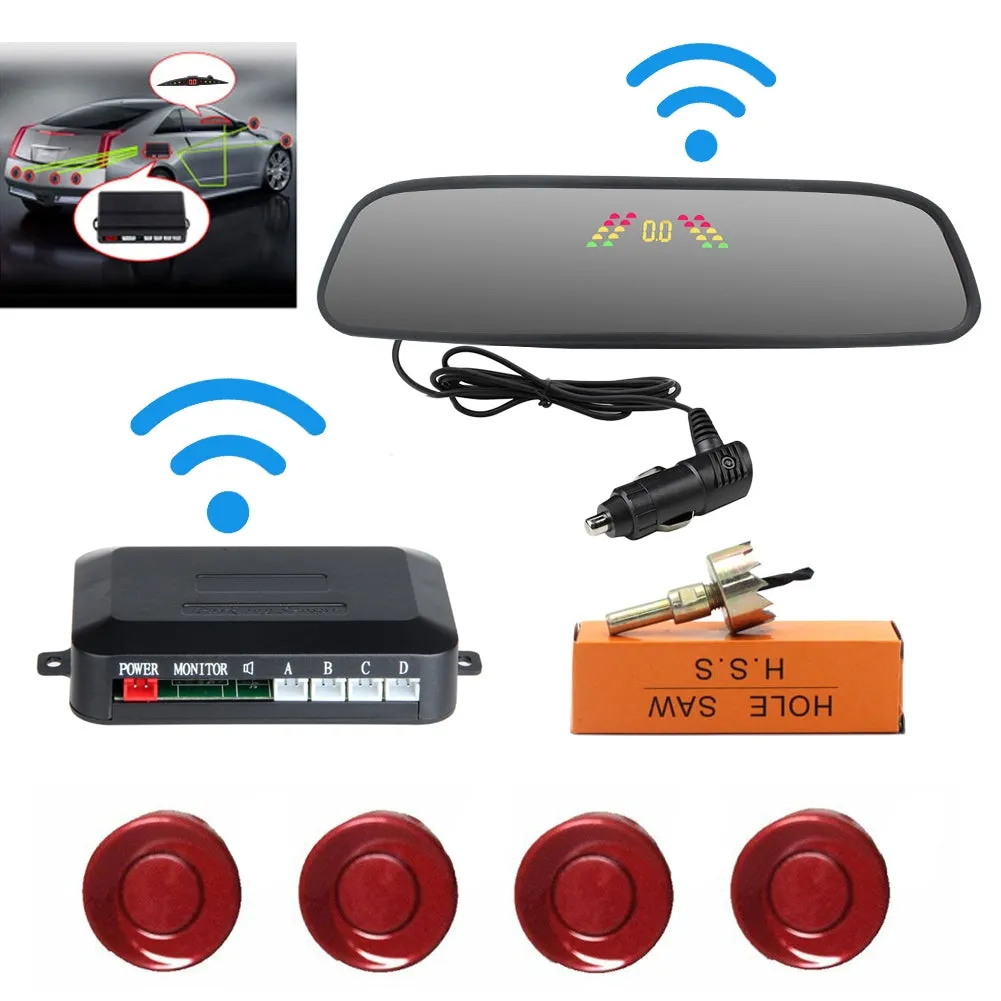 Car Reversing Parking Camera Wireless Parking Sensor Car Rear