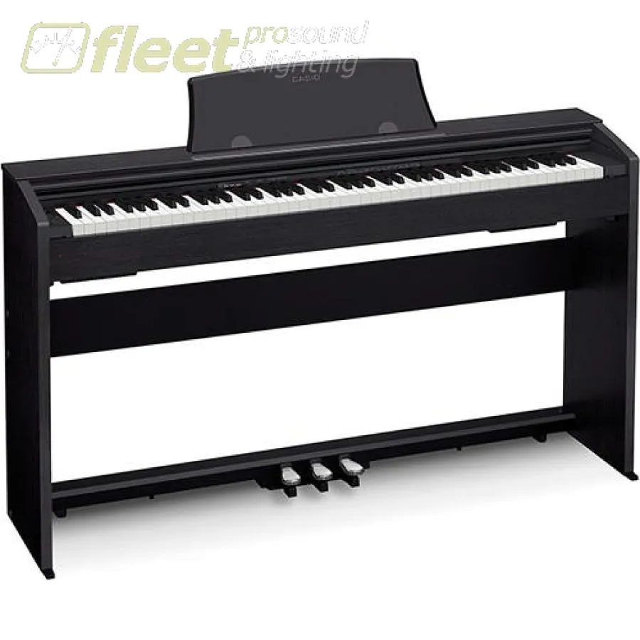Casio PX770BK Privia 88-Key Digital Piano (Black)