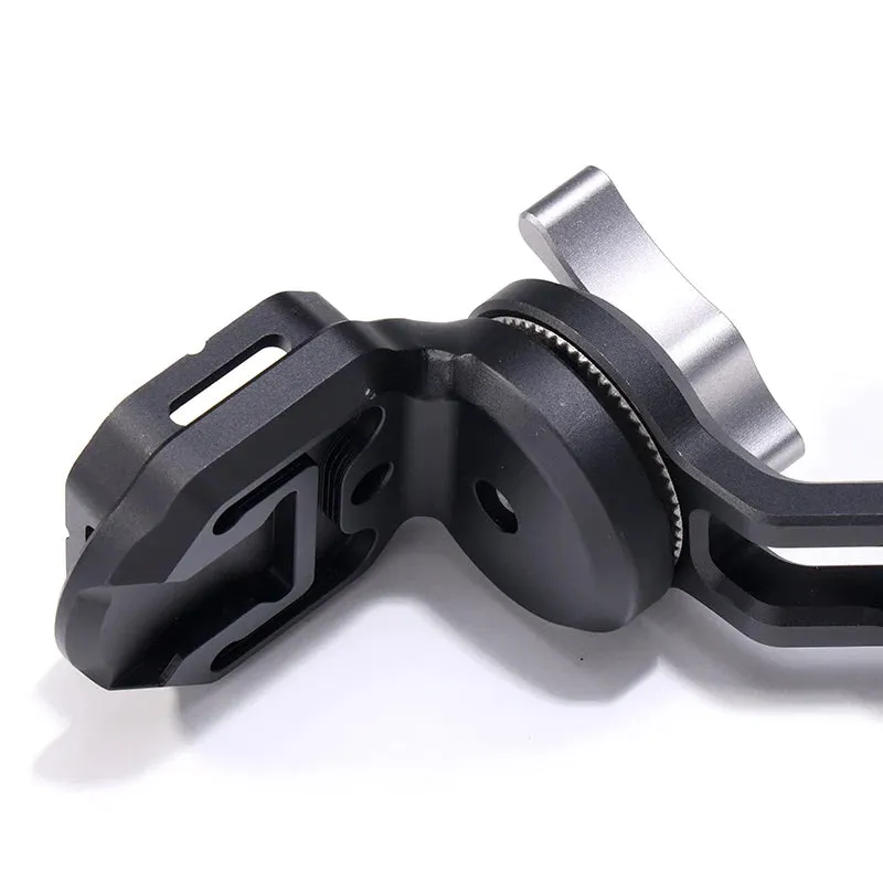 [CLEARANCE] Ulanzi EG03 Claw Quick Release Sling Handgrip Stabilizer with NATO Buckle, 360 Degree Multi-Angle Rotation Aluminum Alloy & Stainless Steel Construction for DJI RS 3/RS 3 Mini/RS 3 Pro/RS 2 | E008GBB1