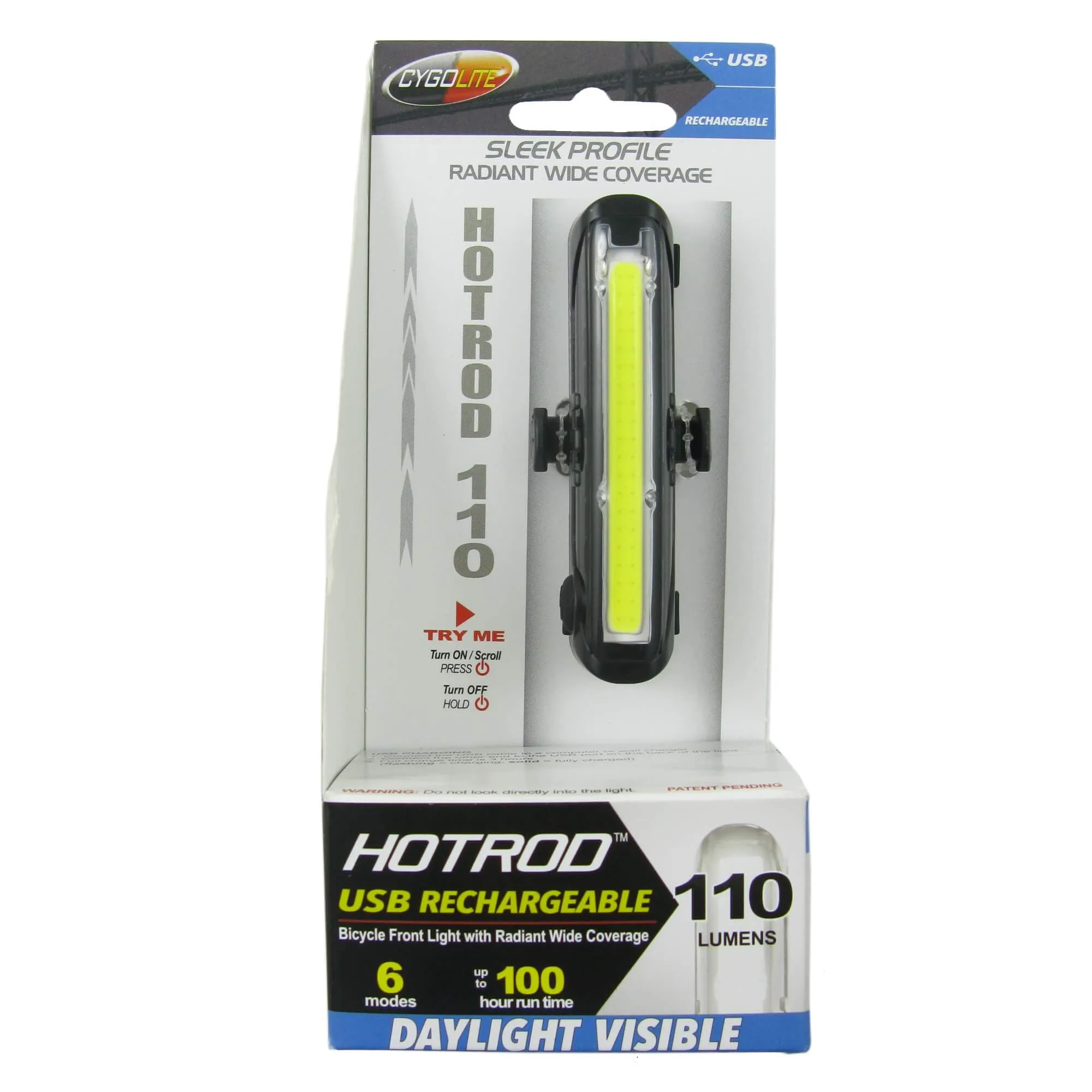 Cygolite Hotrod 110 Lumen Rechargeable Headlight
