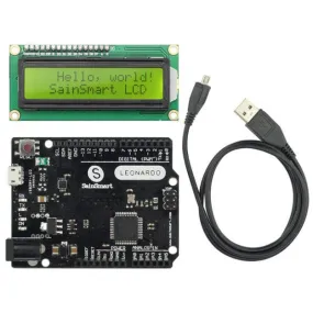 [Discontinued] Sainsmart Leonardo R3 ATMEGA32U4   IIC LCD 1602 Screen Kit For Arduino