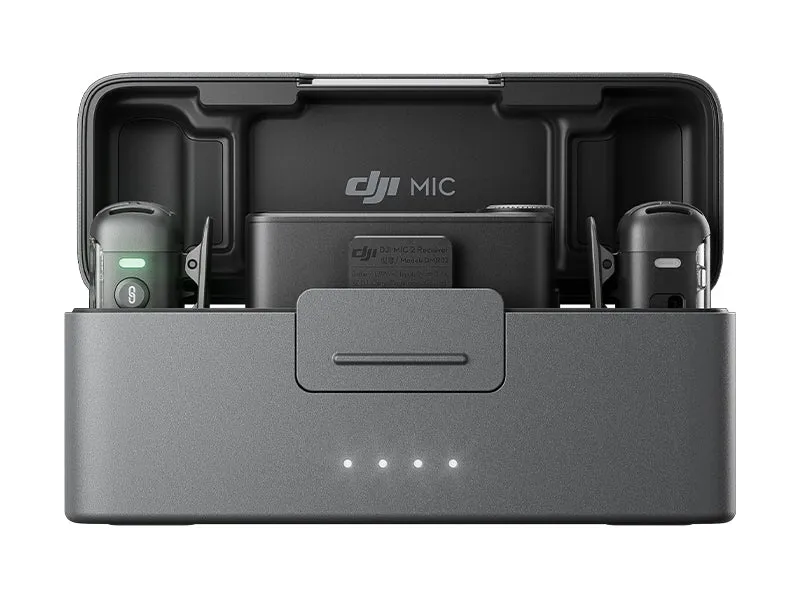 DJI Mic 2 Digital Wireless Dual Microphone Kit with Charging Case