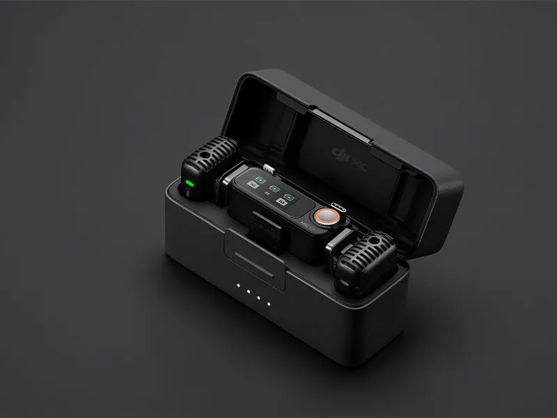 DJI Mic 2 Digital Wireless Dual Microphone Kit with Charging Case
