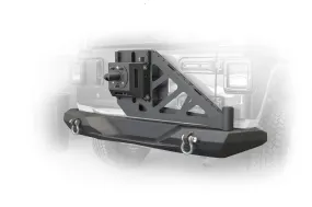 DV8 Off Road Rear Bumper Jeep Wrangler JL (2018-2021) with Swing Away Tire Carrier - RBJL-08