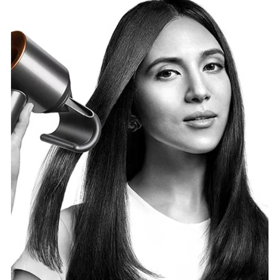 Dyson Supersonic hair dryer - Iron and Red copper