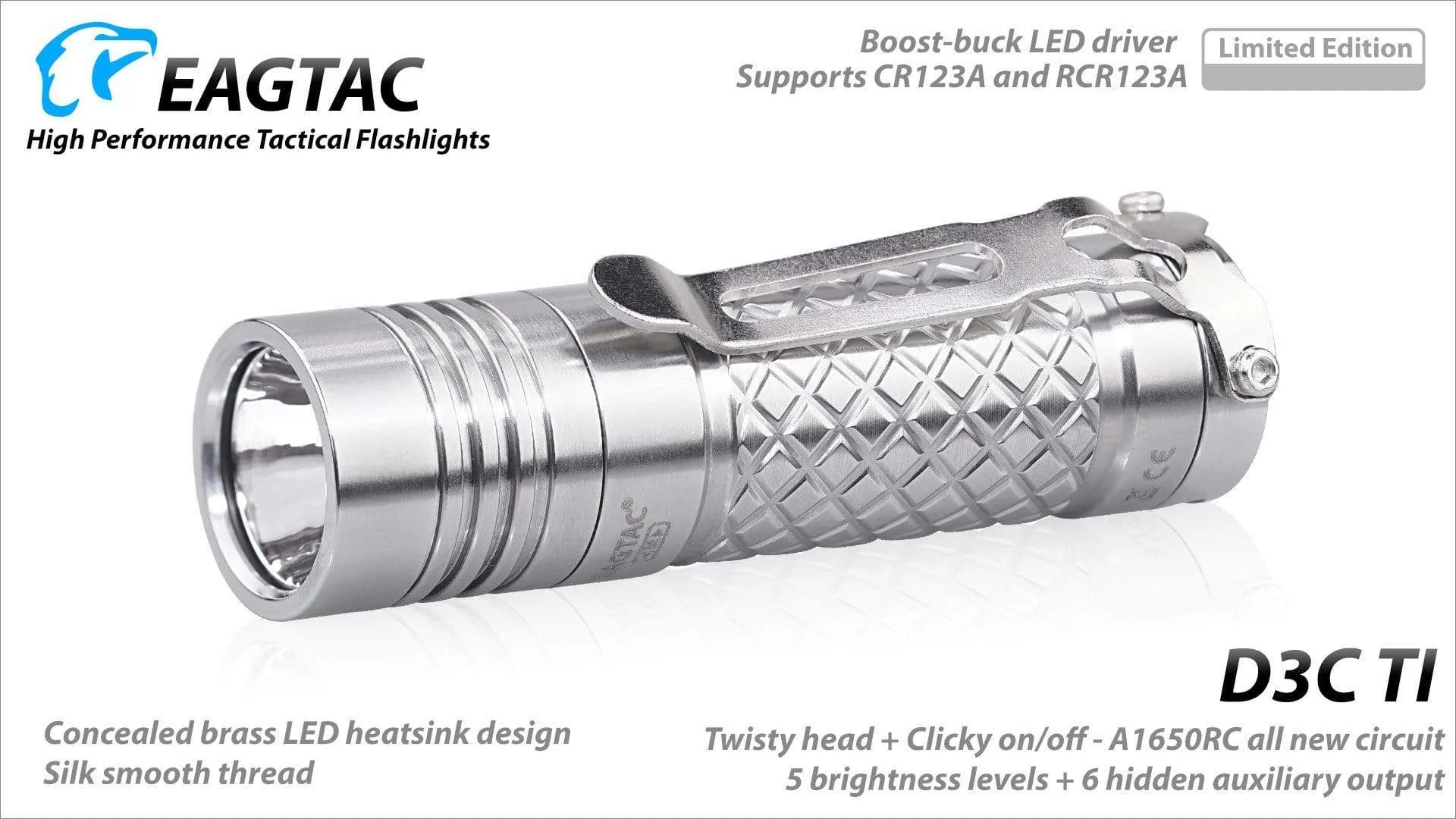 Eagletac D3C RC Titanium