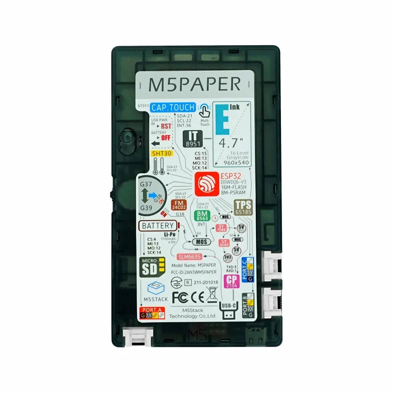 [EOL] M5Paper ESP32 Development Kit COMM Edition