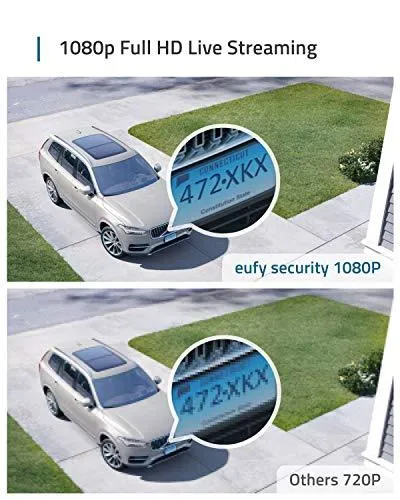 eufy Security, eufyCam 2C Wireless Home Security Camera System, 180-Day Battery Life, HD 1080p, IP67 Weatherproof, Night Vision, Compatible with Amazon Alexa, 3-Cam Kit, No Monthly Fee