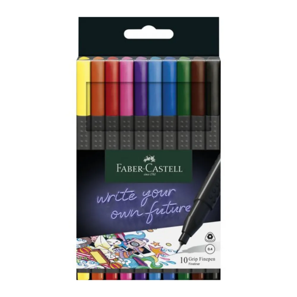 Faber-Castell Grip Fineliner Set