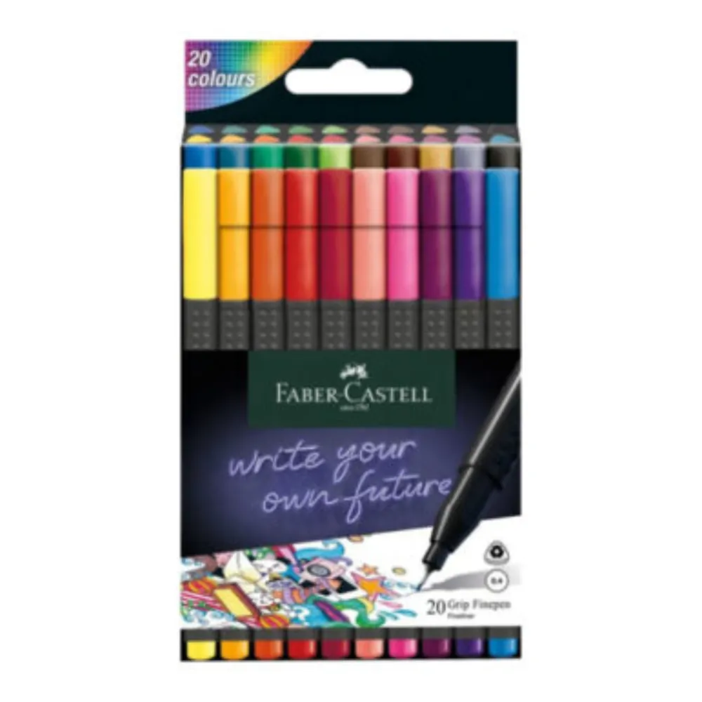 Faber-Castell Grip Fineliner Set