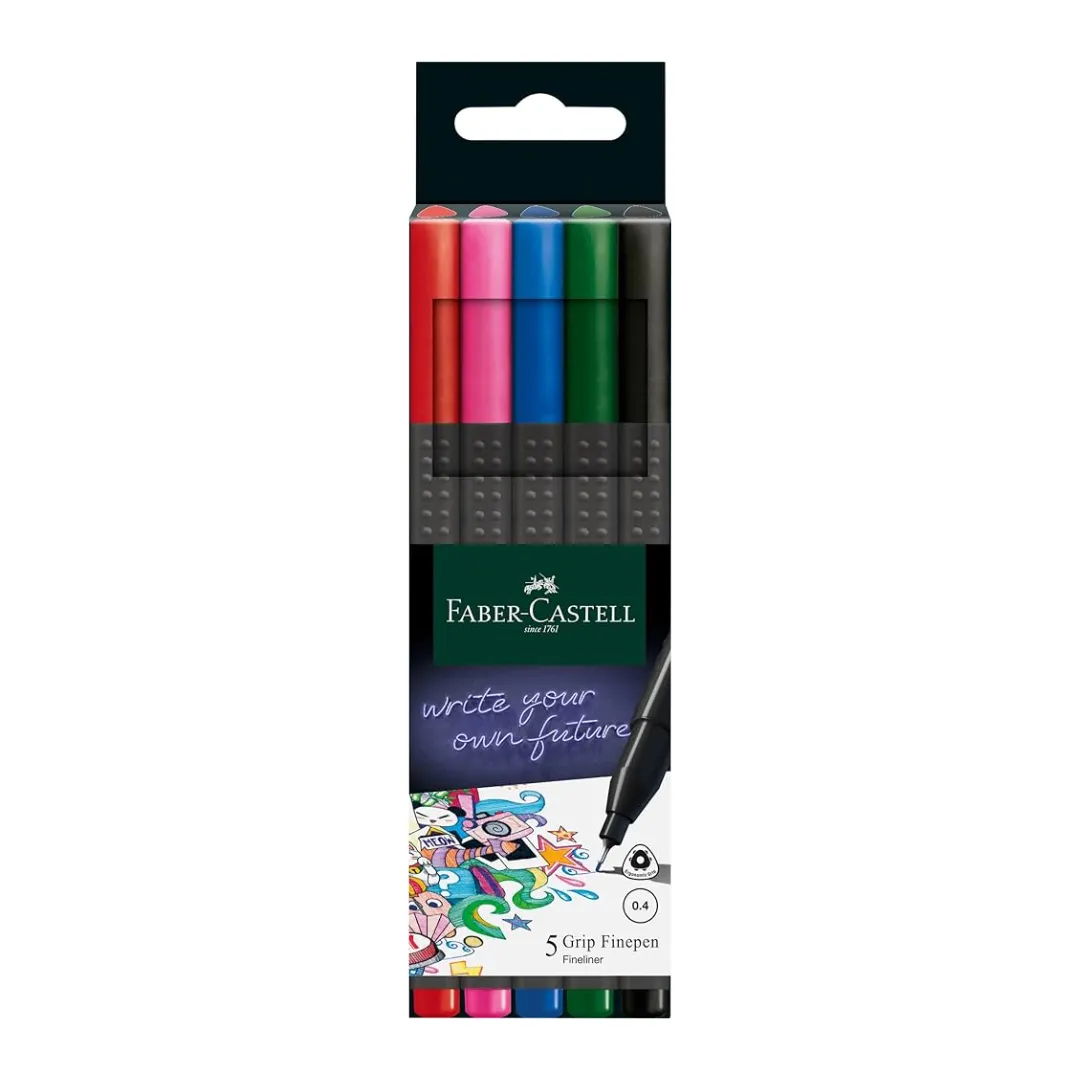 Faber-Castell Grip Fineliner Set