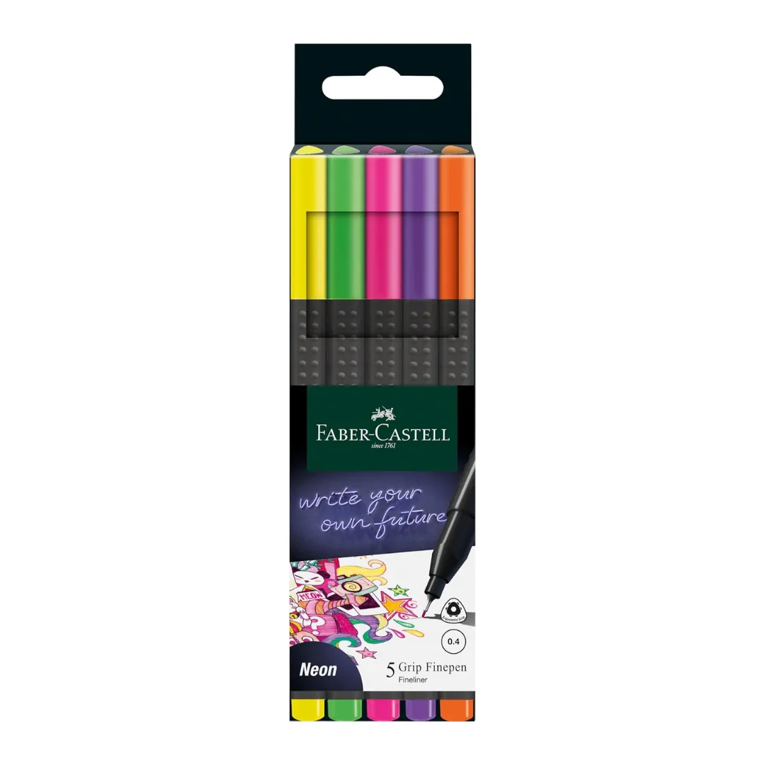 Faber-Castell Grip Fineliner Set