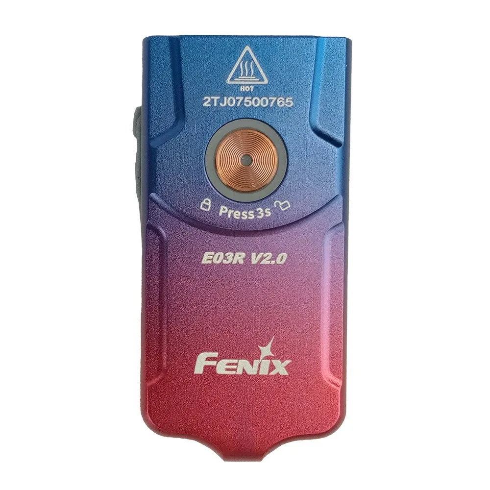 Fenix E03R V2.0 Keychain Torch - 500 Lumen