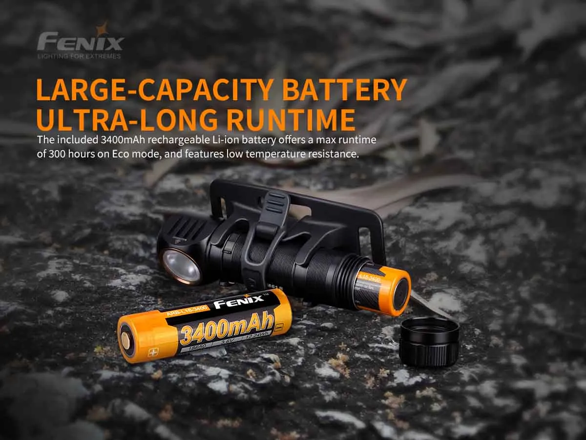 Fenix HM61R Rechargeable Multi-Use Headlamp - 1200 Lumens