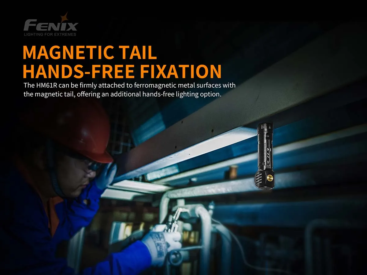 Fenix HM61R Rechargeable Multi-Use Headlamp - 1200 Lumens