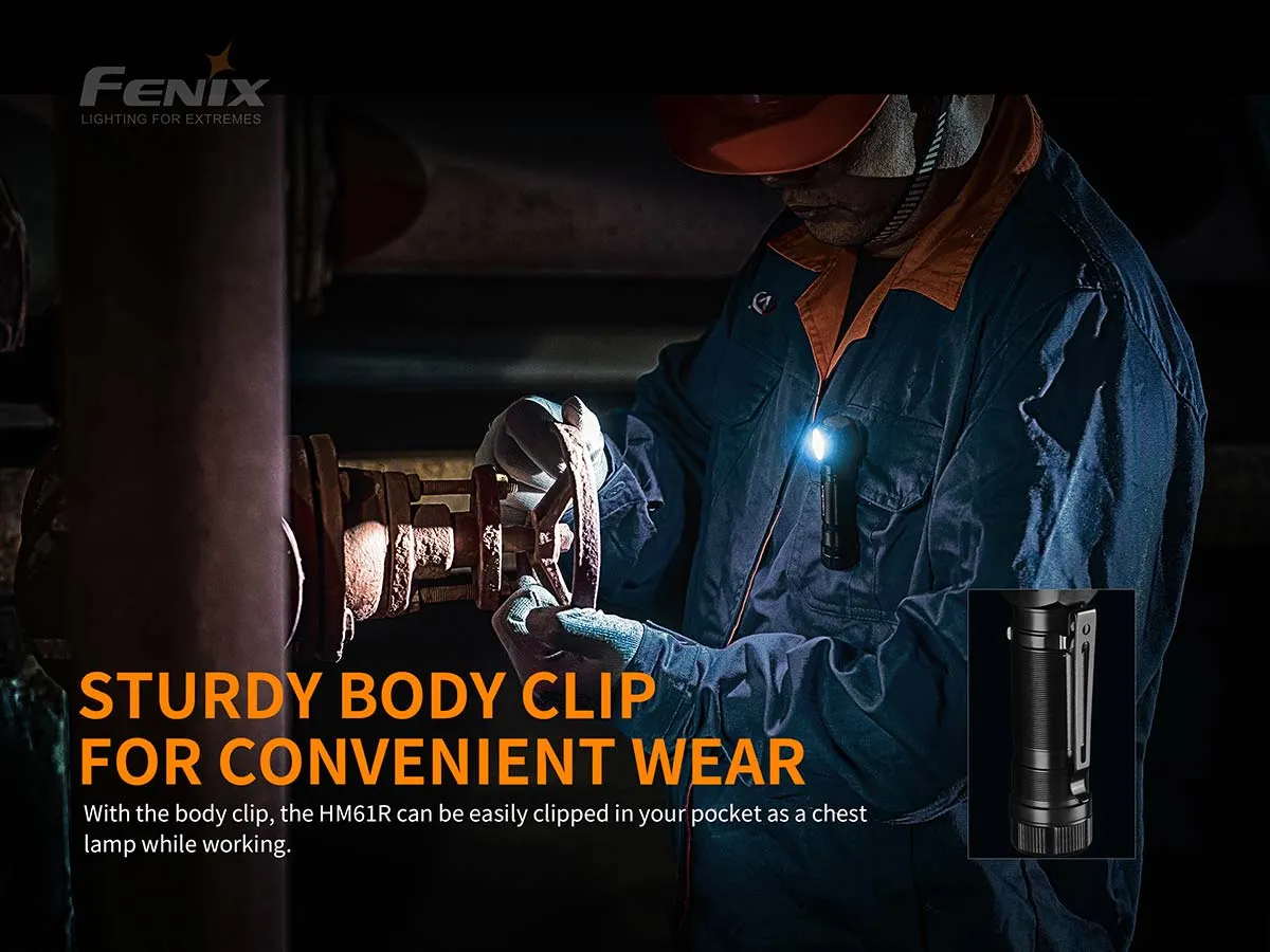 Fenix HM61R Rechargeable Multi-Use Headlamp - 1200 Lumens
