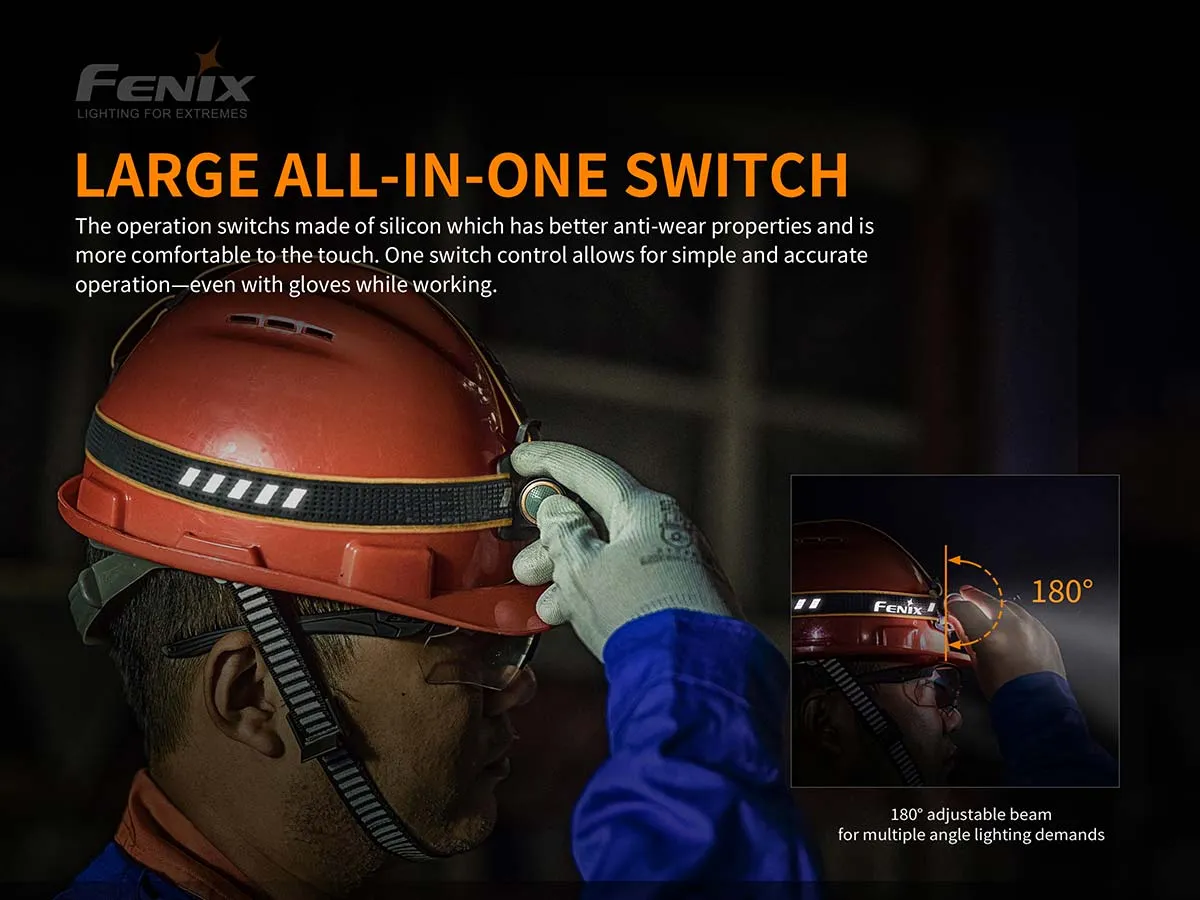 Fenix HM61R Rechargeable Multi-Use Headlamp - 1200 Lumens