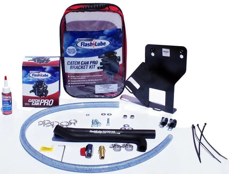 Flash Lube Catch Can Pro to suit Mitsubishi Challenger 12/2009 