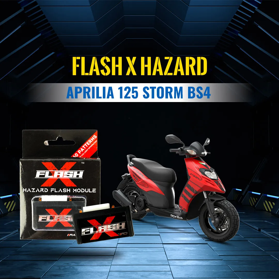 Flash X Hazard For Aprilia 125 Storm Bs6