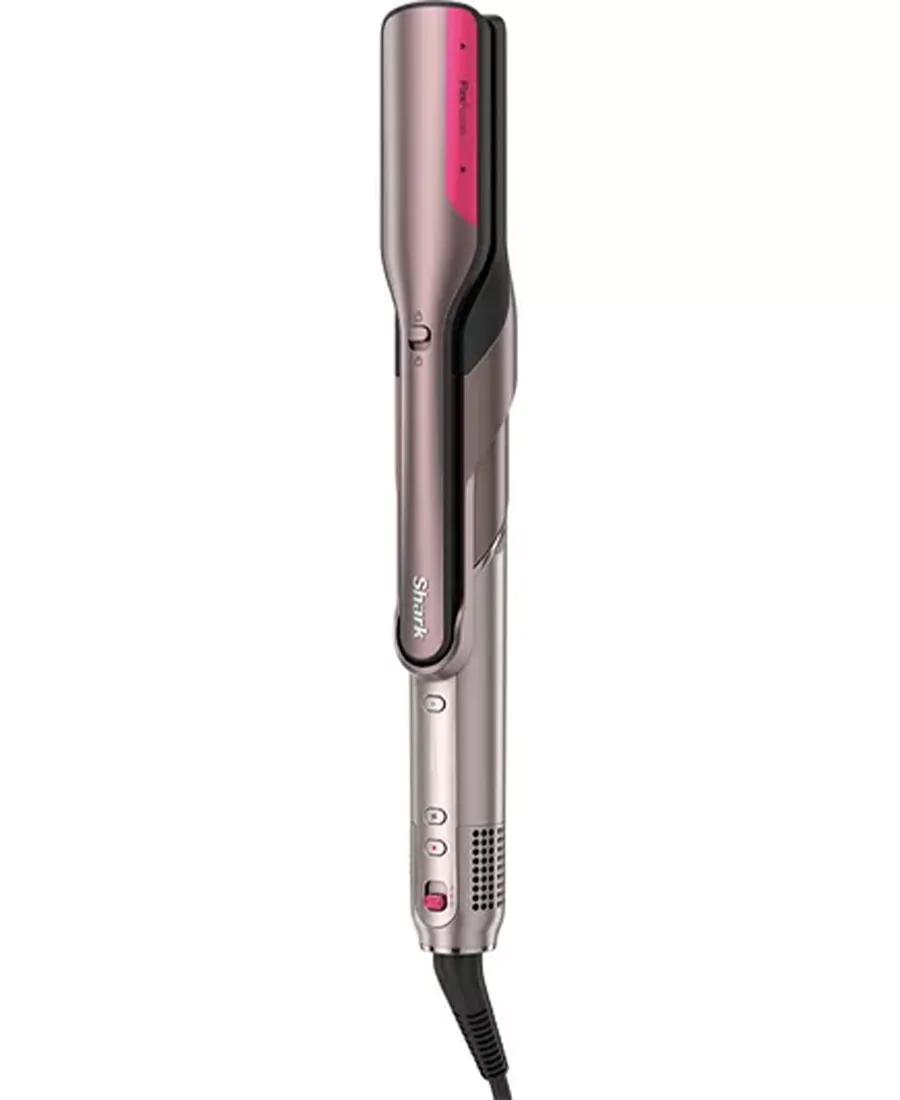 FlexFusion Straight 5-in-1 Air Styler & Dryer & Ceramic Straightener with Case | Cosmic Blush