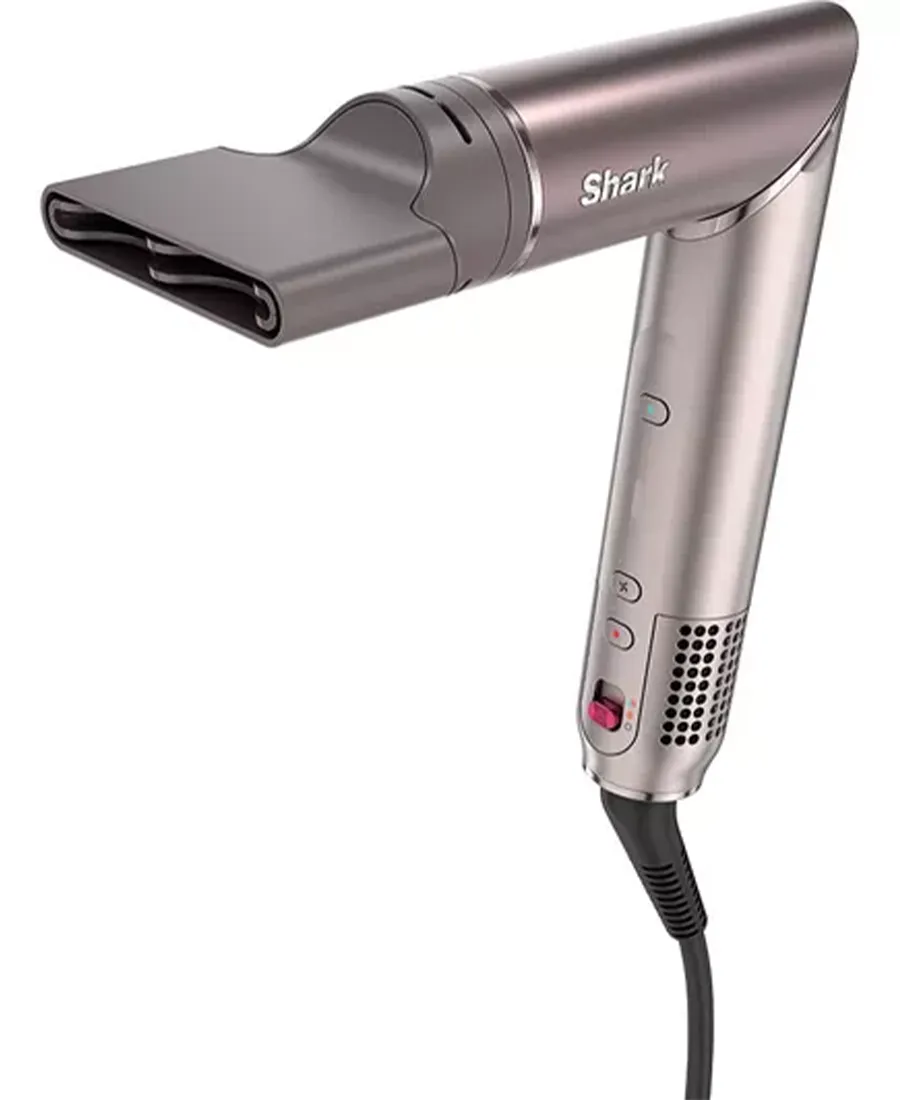 FlexFusion Straight 5-in-1 Air Styler & Dryer & Ceramic Straightener with Case | Cosmic Blush