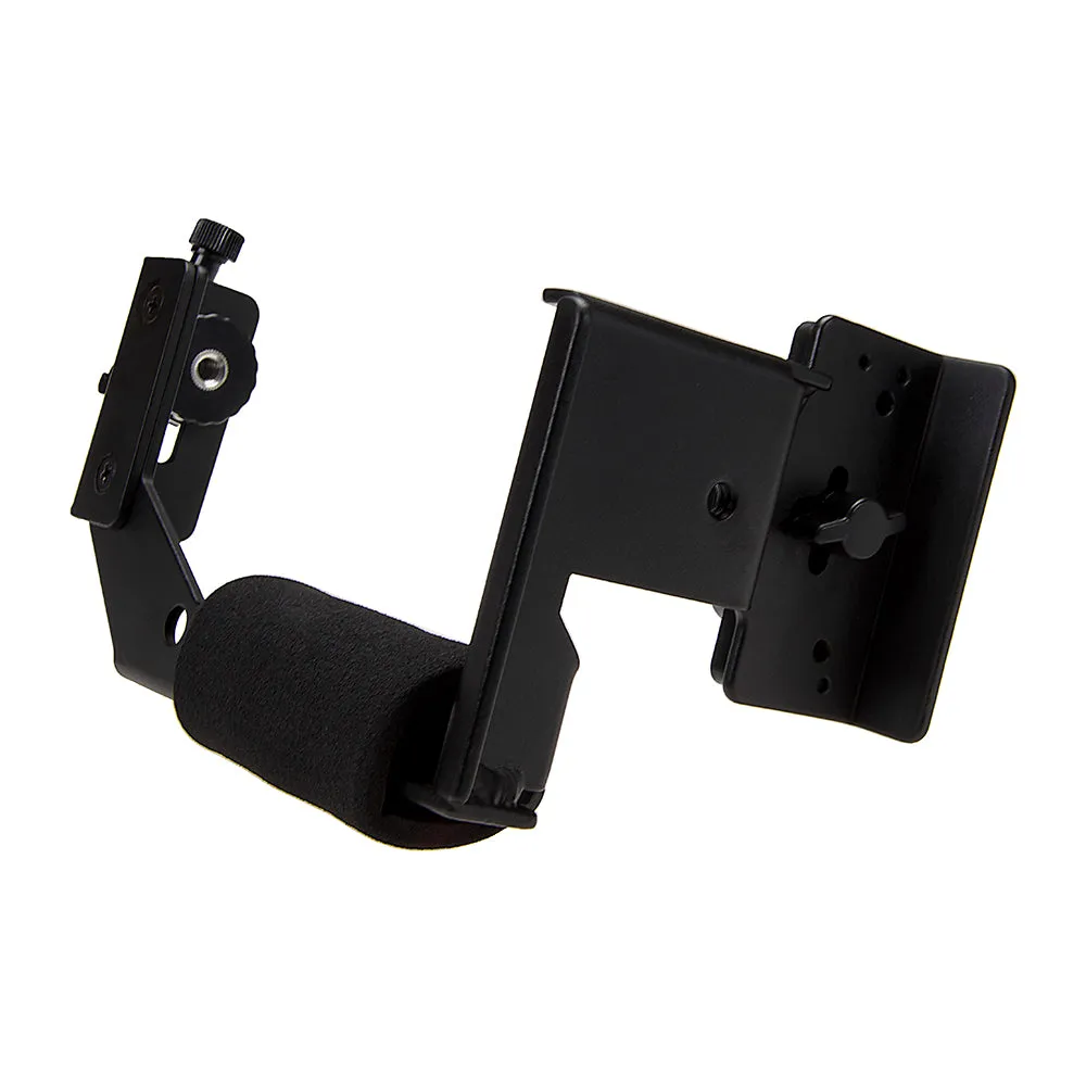 Fotodiox GoTough Grip Kit with Factor Radius Pico Light - Metal Camera Lighting Bracket Compatible with GoPro Hero Cameras and Adapter Mounts