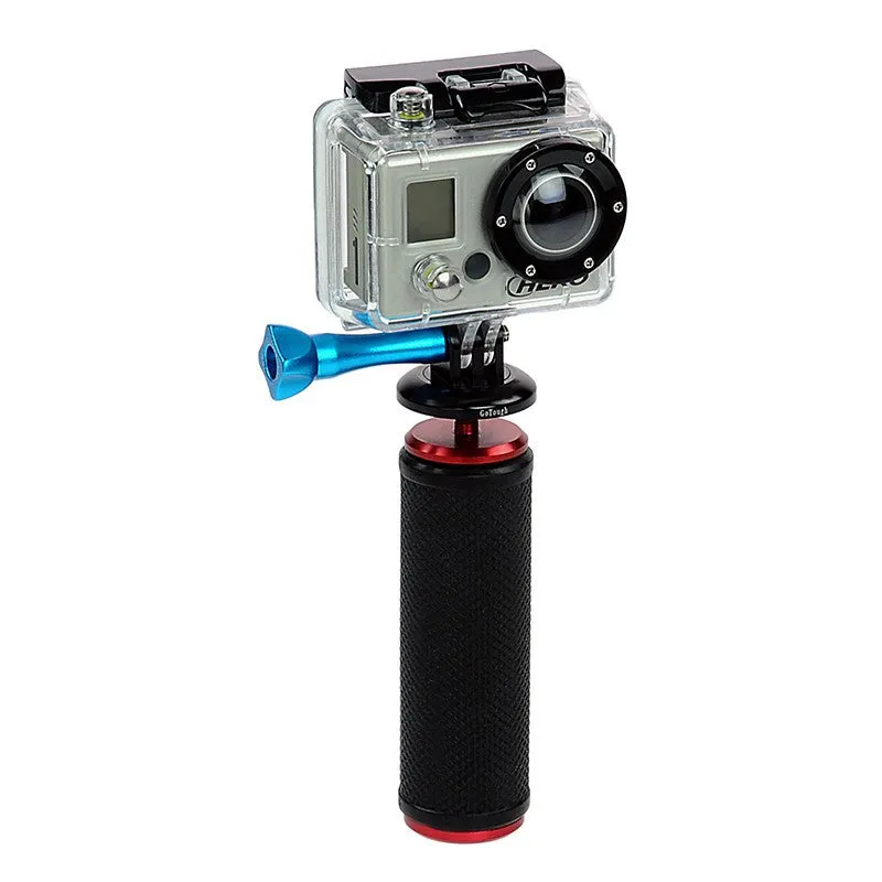 Fotodiox Pro GoTough Wedge with Tripod Adapter II - Aluminum Camera Diving Tray & Camcorder Sports Action Stabilizing Grip System for GoPro HERO 2-Prong Mounting System