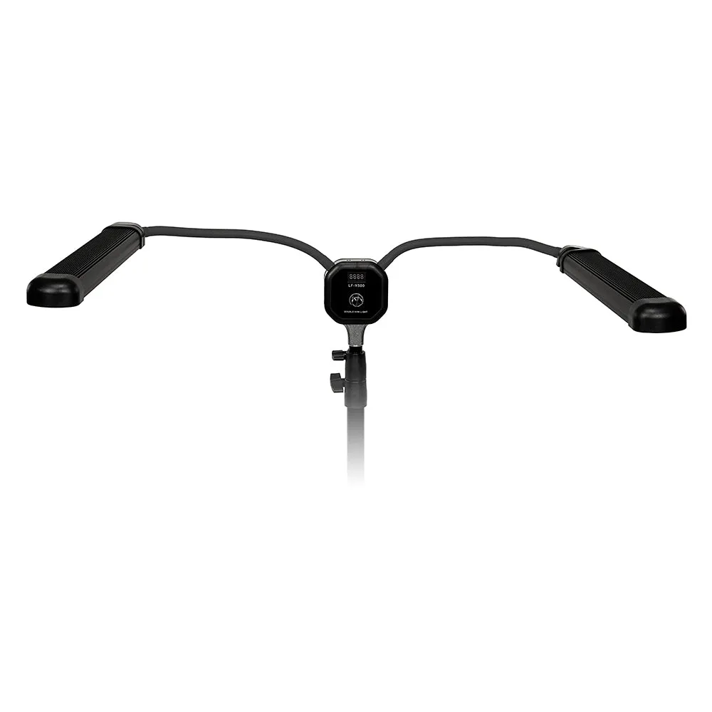 Fotodiox Selfie Starlite Stix Vlog Light Kit w/ Tripod - 2x 11in Bi-Color Dimmable LED Wand Lights for Portrait, Photography, Makeup, YouTube, Live Streaming Video and more