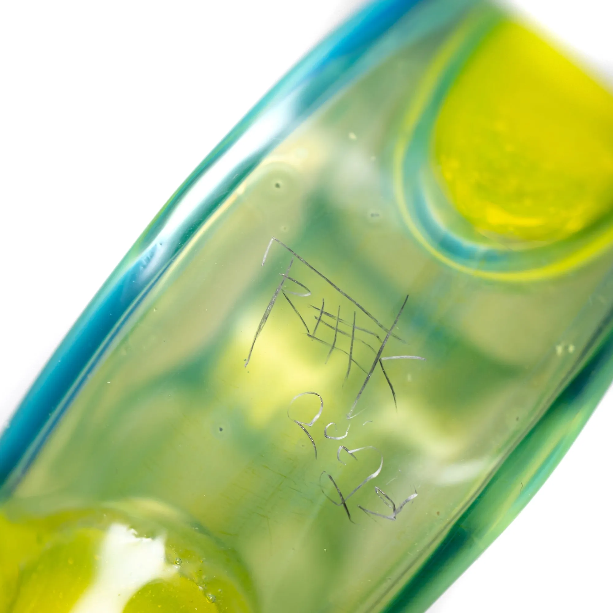 Freeek Glass - Donut Rig - Sea Slyme & Lemon Drop