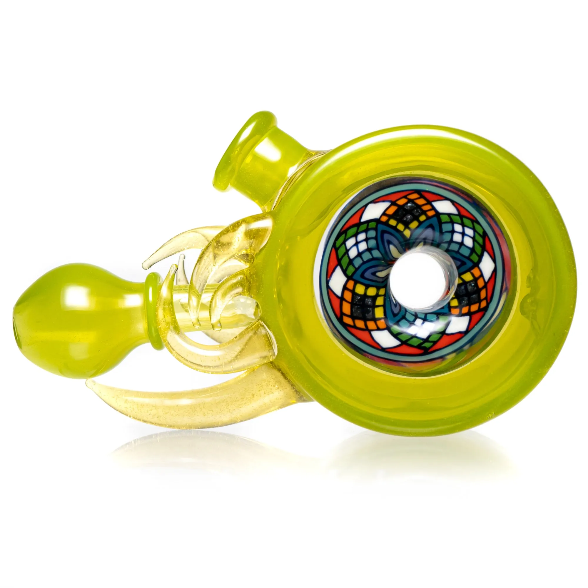 Freeek Glass - Fillacello Donut Rig - Lime Drop & CFL Serum