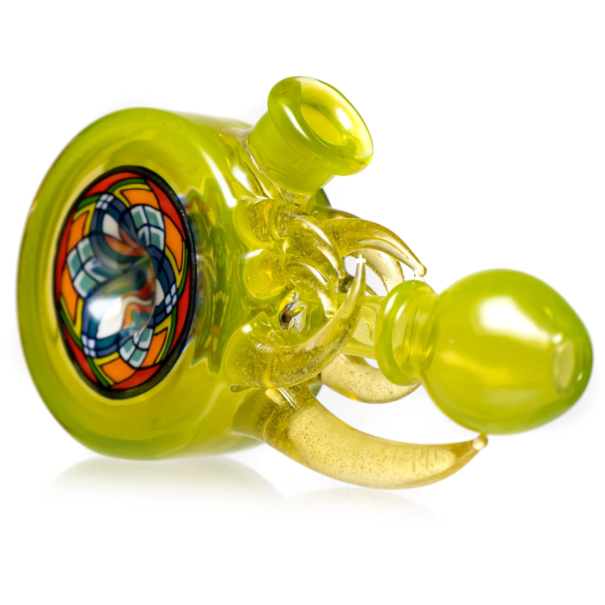 Freeek Glass - Fillacello Donut Rig - Lime Drop & CFL Serum