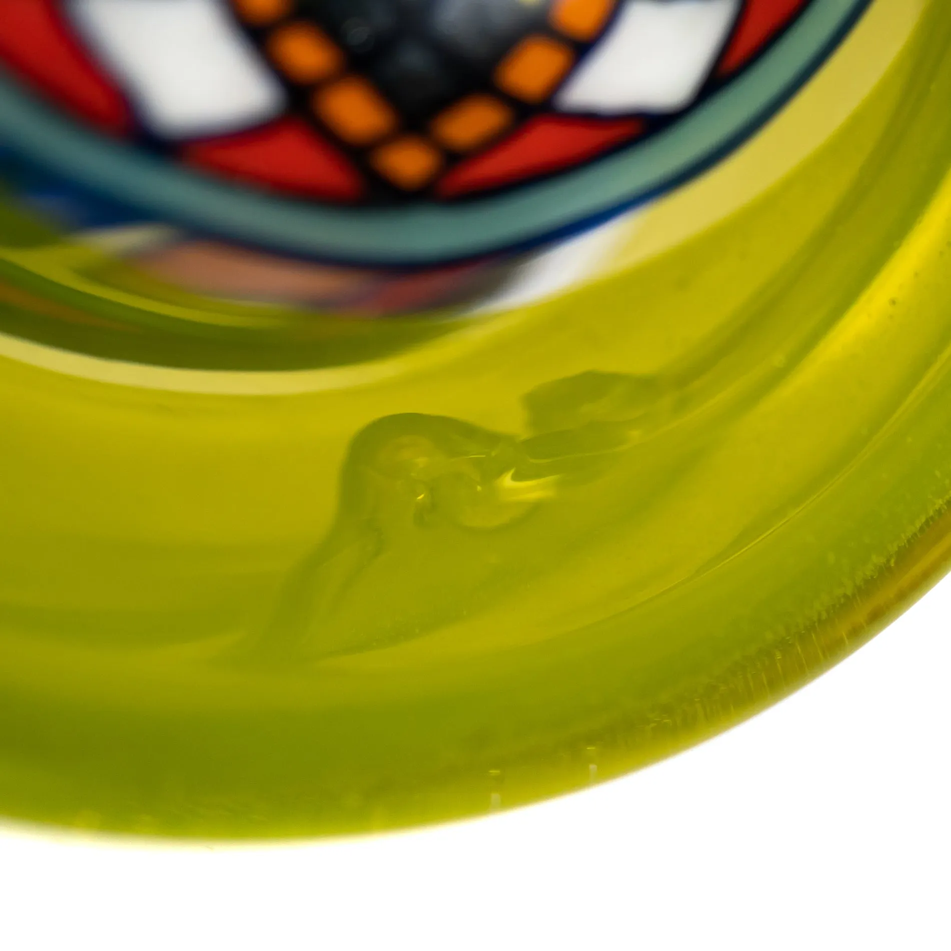 Freeek Glass - Fillacello Donut Rig - Lime Drop & CFL Serum