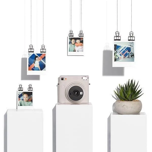 Fujifilm Instax Square SQ1 Instant Camera - Chalk White | INSTAXSQ1W