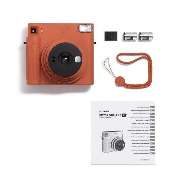 Fujifilm Instax Square SQ1 Instant Camera - Terracotta Orange | INSTAXSQ1OR