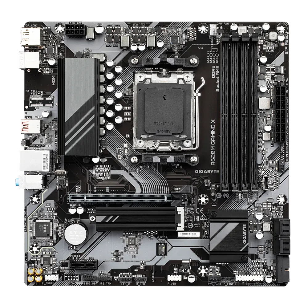 GIGABYTE A620M GAMING X AX DDR5,Socket AM5 mATX Motherboard